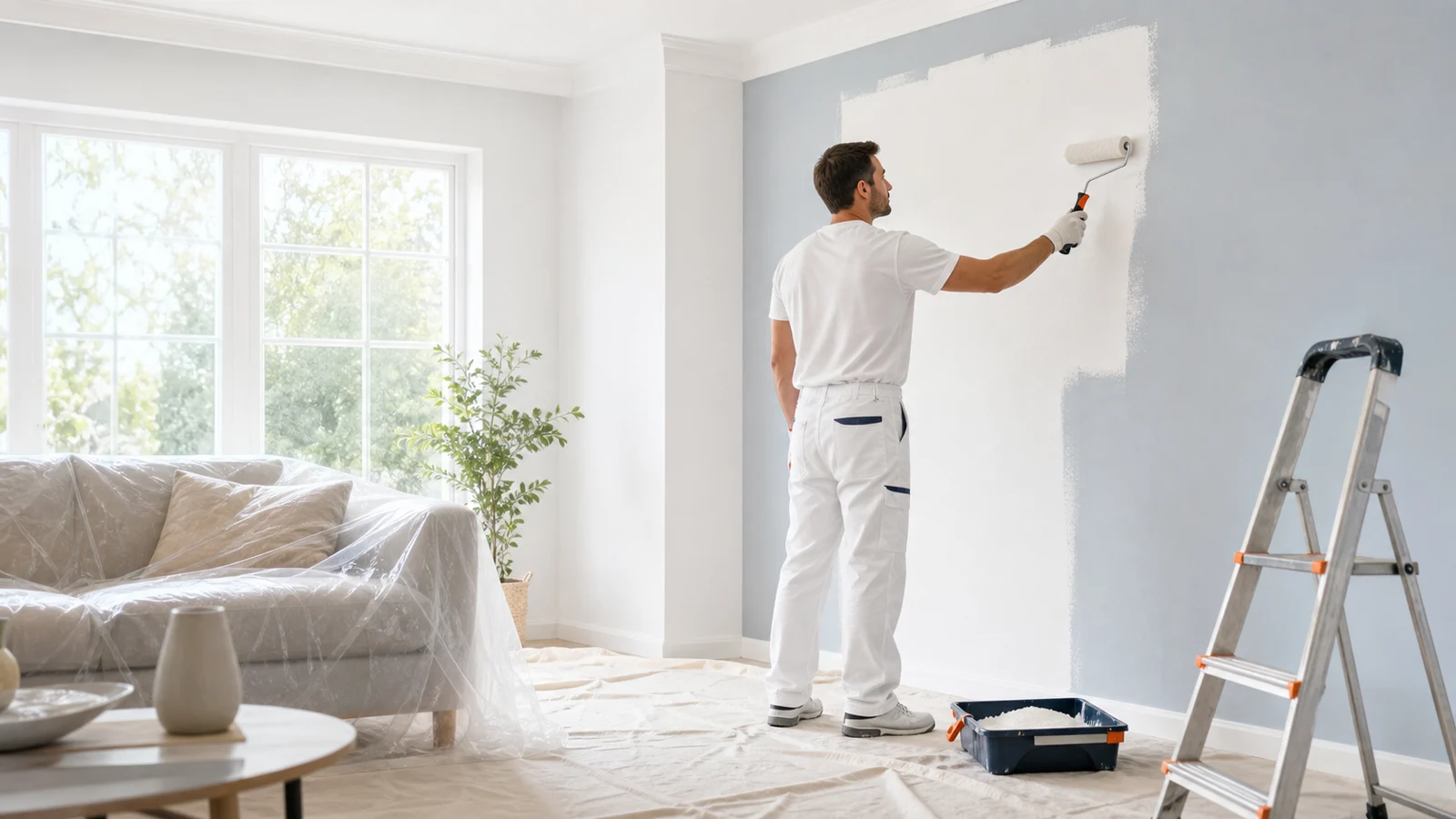 Interior Painting project in Barrie, Ontario