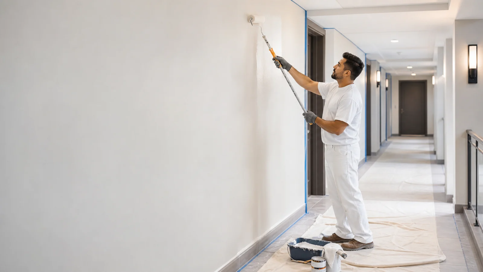 Multi-Unit & Condominium Painting project in Barrie, Ontario