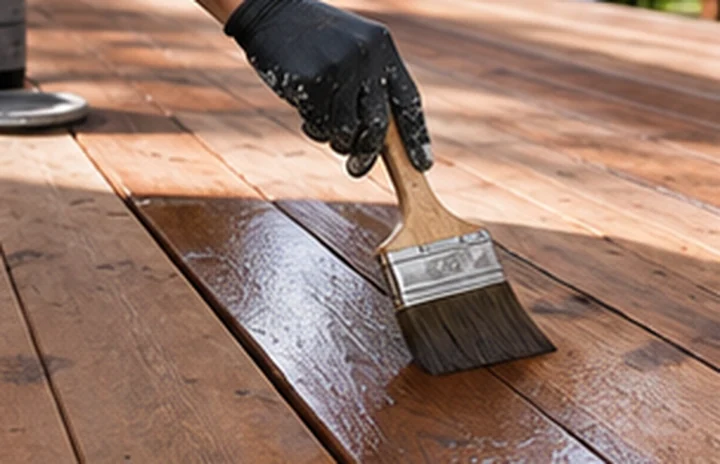 Deck Staining service for Barrie properties