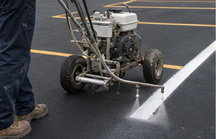 Parking Lot Line Painting service for Barrie properties